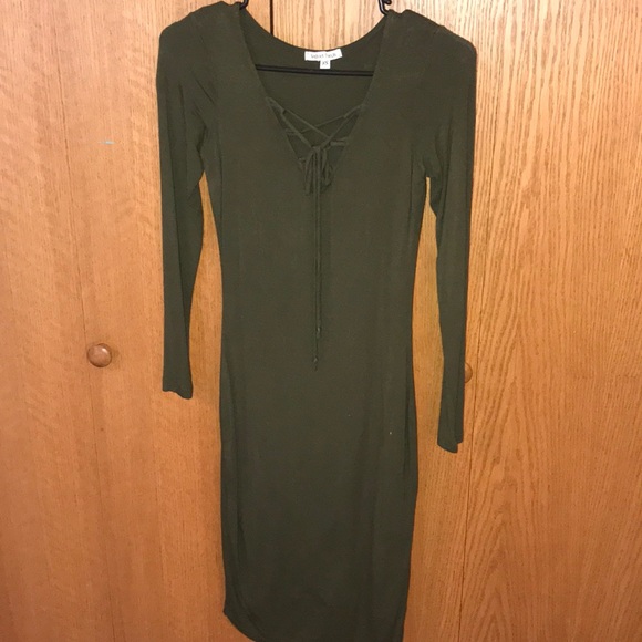 velvet torch midi dress